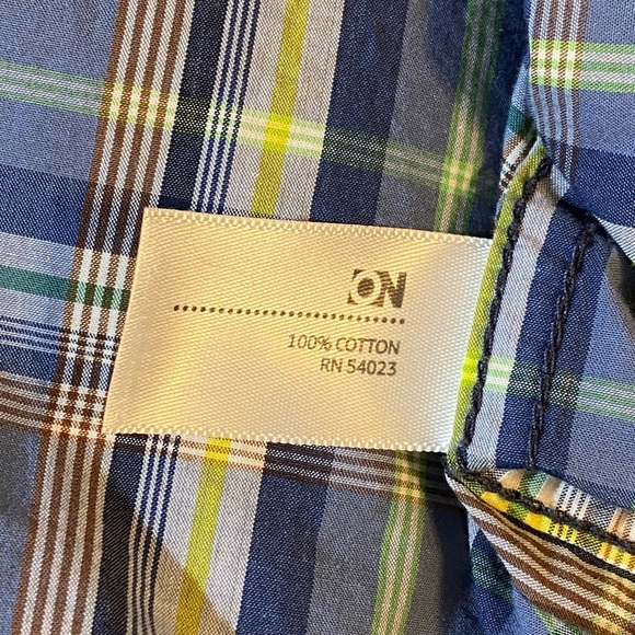 Old Navy Blue Western “Pearl” Button Shirt - Picture 4 of 4